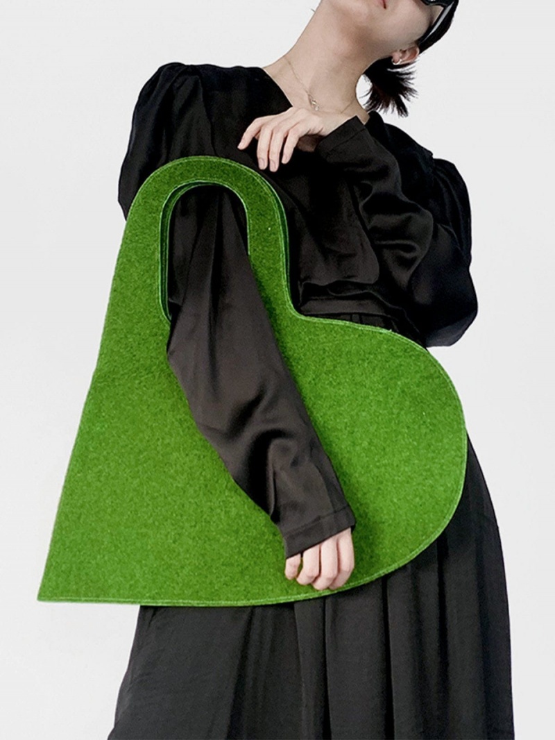 Sac Porté épaule Aelfric Eden Heart Shaped Vert | KRP-94070489